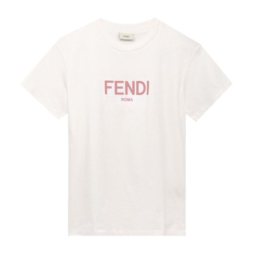 Bluzka dziewczęca Fendi z krótkim rękawem 