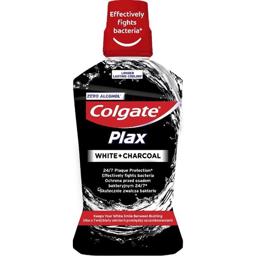 Colgate, Plax Charcoal, płukanka do jamy ustnej, 500 ml Colgate smyk promocja