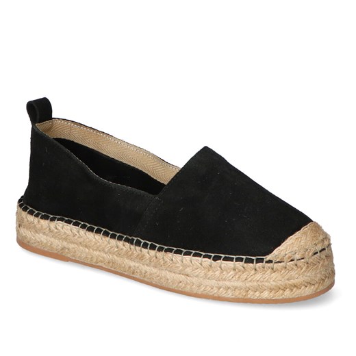 Espadryle Venezia Best Dou 01 Czarne zamsz Venezia Arturo-obuwie