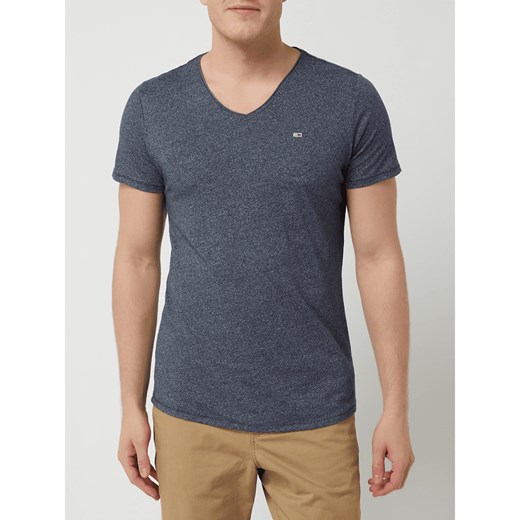 T-shirt o kroju slim fit z wyhaftowanym logo model ‘Jaspe’ Tommy Jeans XXL Peek&Cloppenburg 