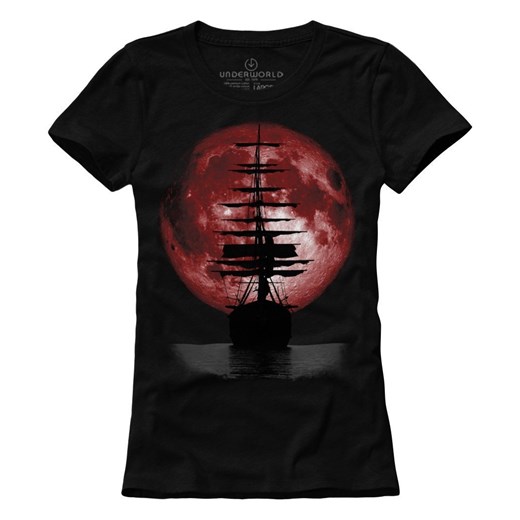 T-shirt damski UNDERWORLD Ship Czerwony ze sklepu morillo w kategorii Bluzki damskie - zdjęcie 111860974