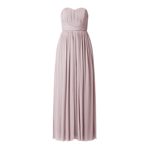 Sukienka gorsetowa z szyfonu z marszczeniami model ‘Bella’ Lipsy 38 Peek&Cloppenburg 