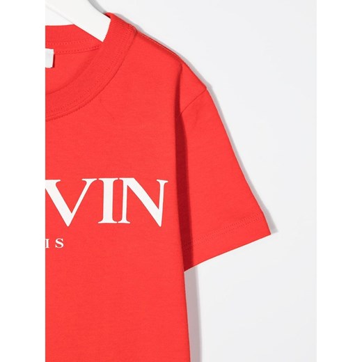 T-shirt chłopięce Lanvin z krótkim rękawem z napisami