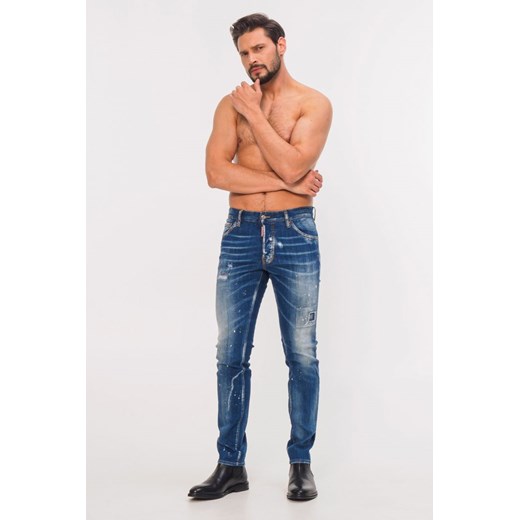 Dsquared2 - Niebieskie jeansy męskie &quot;Cool Guy Jean&quot; S74LB0670 Dsquared2 46 outfit.pl