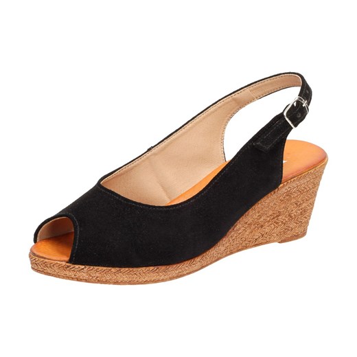 Espadryle damskie Suzana.pl na koturnie na lato skórzane