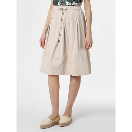 Apriori Spódnica damska Kobiety Bawełna piaskowy jednolity ze sklepu vangraaf w kategorii Spódnice - zdjęcie 111941762