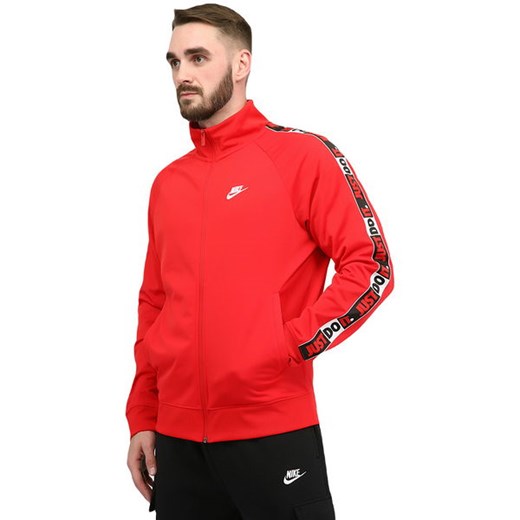 Bluza męska Sportswear Just Do It Pack Tape Nike (czerwona) Nike S promocja SPORT-SHOP.pl