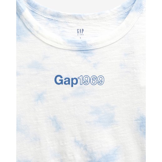 GAP Logo Sukienka dziecięca Biały Gap XS wyprzedaż BIBLOO