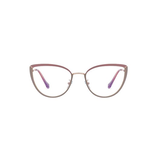 Okulary kocie do komputera damskie z filtrem BLUE Light zerówki 2583-2 Stylion Stylion
