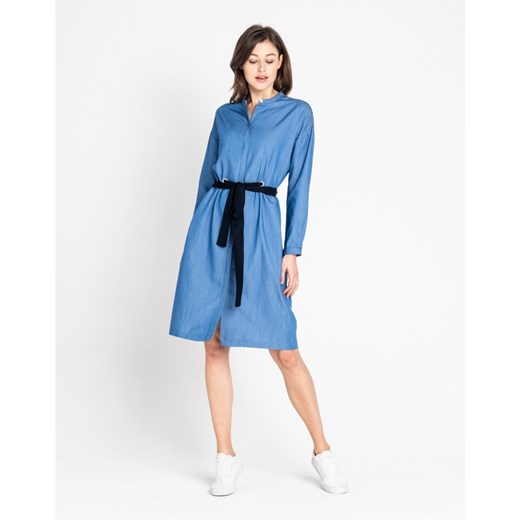 SUKIENKA Damska Lee EYELET DRESS DIPPED Blue L50MFXLA Lee M promocyjna cena Elwix