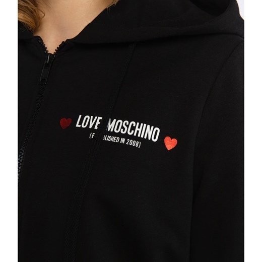 Love Moschino Bluza | Regular Fit Love Moschino 38 Gomez Fashion Store