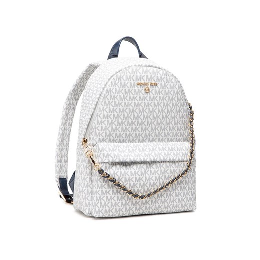 MICHAEL Michael Kors Plecak Slater 30T0G04B6B Biały Michael Michael Kors 00 MODIVO