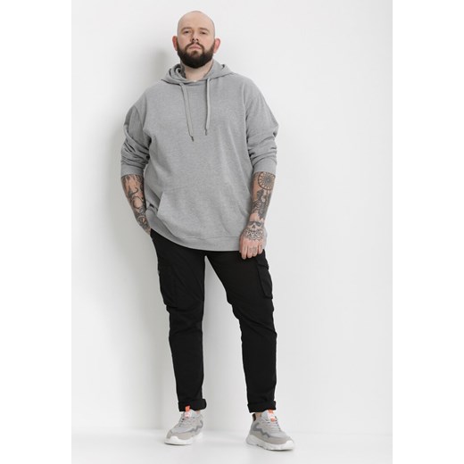 Czarne Spodnie Bojówki Tharea 38 Born2be Odzież