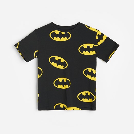 Reserved - T-shirt ze wzorem Batman - Czarny Reserved 146 Reserved