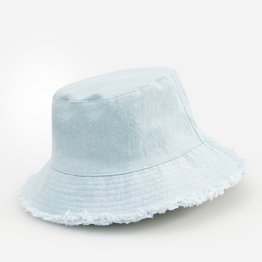 Reserved - Bawełniany kapelusz - Niebieski Reserved S Reserved