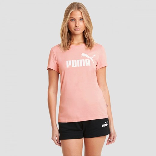 Koszulka Damska Puma Bawełniana T-shirt Pudrowy Róż Puma XXL darcet