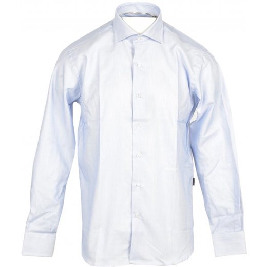 aquascutum - Aquascutum Koszula Mężczyzna - WH7_GLX-67101132_Celeste - Jasnoniebieski Aquascutum 40 Italian Collection