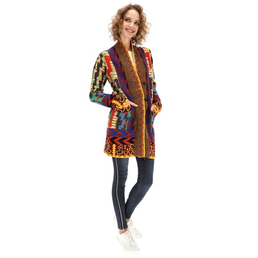 Kolorowy kardigan damski Desigual CIELO Desigual XS Eye For Fashion