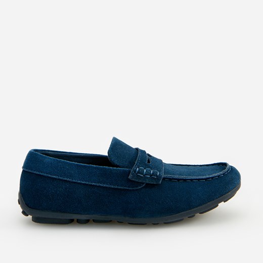 Reserved - Klasyczne skórzane loafersy - Granatowy Reserved 29 Reserved