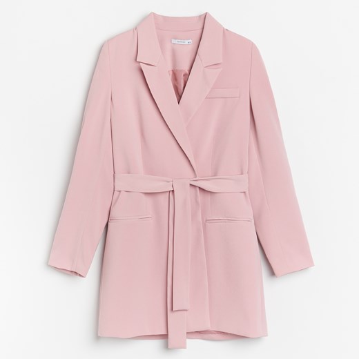 Reserved - Sukienka o kroju marynarki - Różowy Reserved 40 Reserved