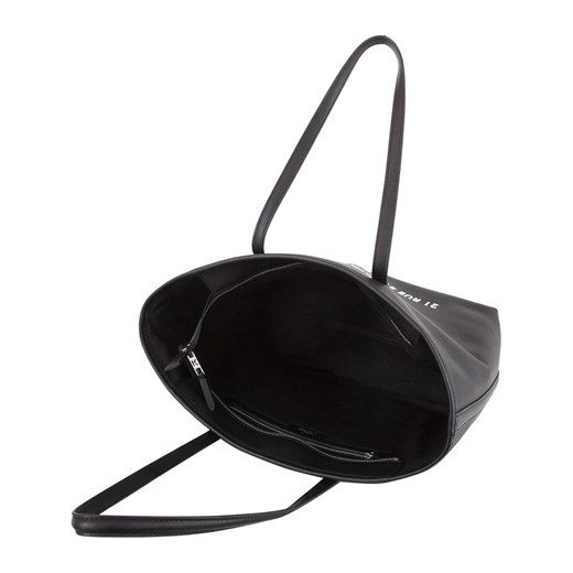 Karl Lagerfeld shopper bag czarna na ramię 