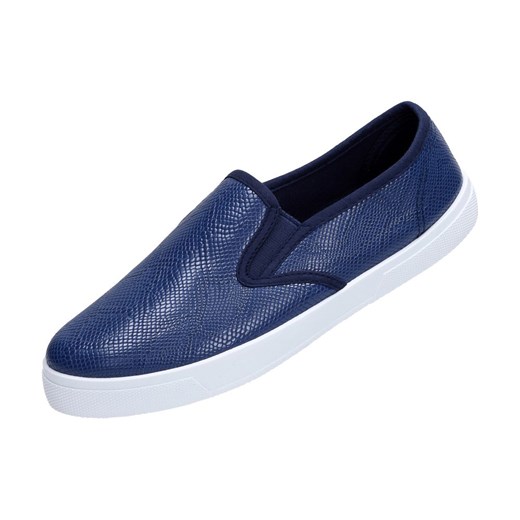 SLIP ON Granatowe tenisówki damskie WISHOT 123 Suzana.pl 40 okazyjna cena SUZANA2