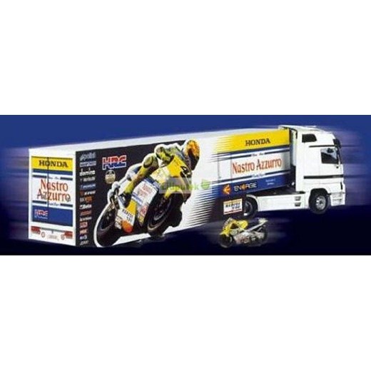 ITALERI Honda Racing Team Truck&amp; Trailer