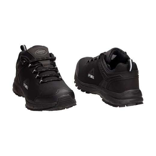 Czarne buty trekkingowe AMERICAN CLUB HL01 GR Suzana.pl 45 wyprzedaż SUZANA2
