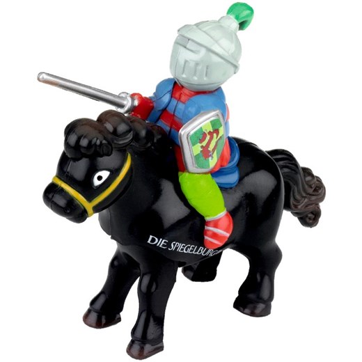 SPIEGELBURG Jeździec na koniu Rycerz Vincelot (S21744) babyhop-pl czarny 