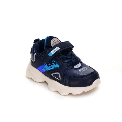 Buty sportowe dziecięce granatowe Clibee na rzepy 