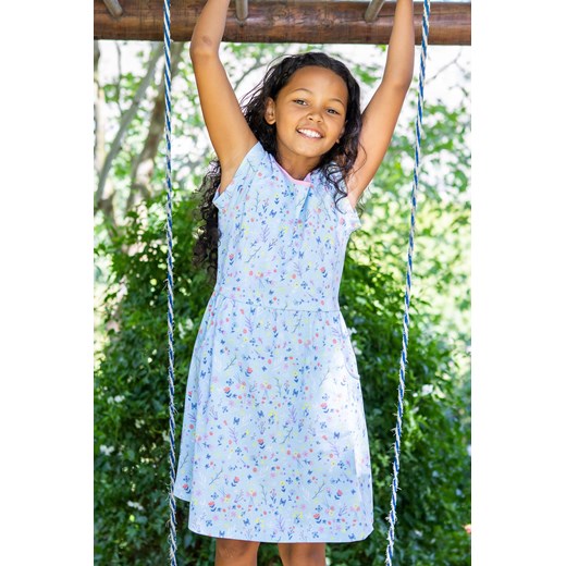 Penelope Organic - sukienka dziecięca Mountain Warehouse 5-6 promocja Mountain Warehouse