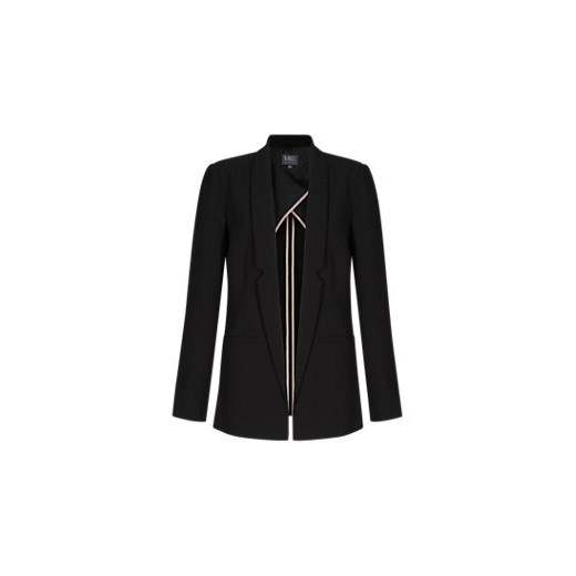 Notched Longline Jacket  marks-and-spencer czarny kurtki
