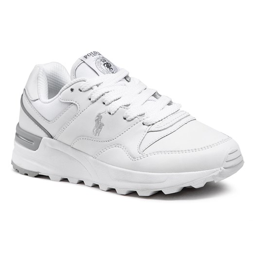 Buty sportowe damskie Polo Ralph Lauren sneakersy białe na wiosnę wiązane 