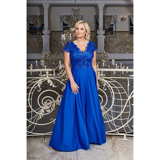 Sukienka maxi Crystal w kolorze royal blue marki Bosca Fashion Bosca 46 sklepcdn.pl