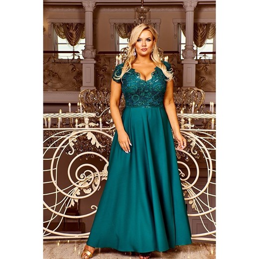 Sukienka Maxi Crystal w kolorze green marki Bosca Fashion Bosca 38 sklepcdn.pl