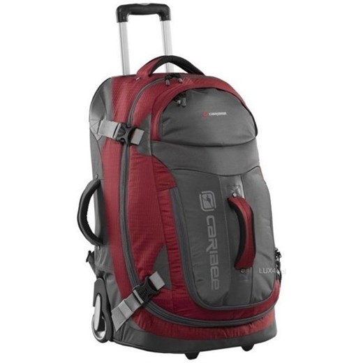 Plecak na kółkach 70l Time Traveller 26 Caribee - czerwony lux4u-pl czerwony aluminiowe