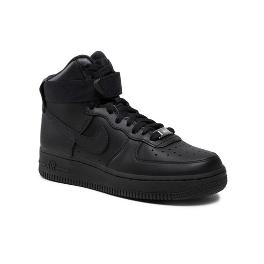 Buty sportowe damskie czarne Nike air force 