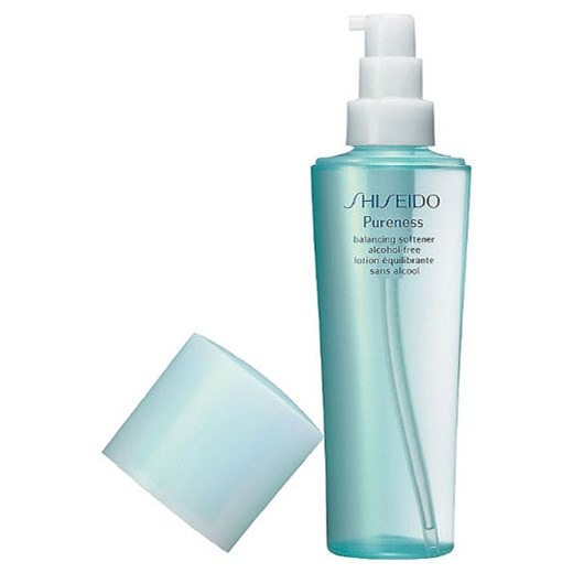 Shiseido PURENESS Balancing Softener Alcohol Free 150ml W Płyn do demakijażu Dla cery wrażliwej i tłustej perfumy-perfumeria-pl  krem nawilżający