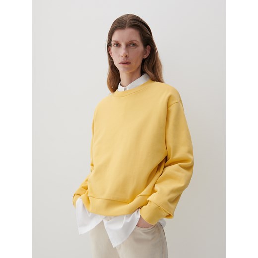 Reserved - PREMIUM Bluza z bawełny organicznej - Żółty Reserved L Reserved