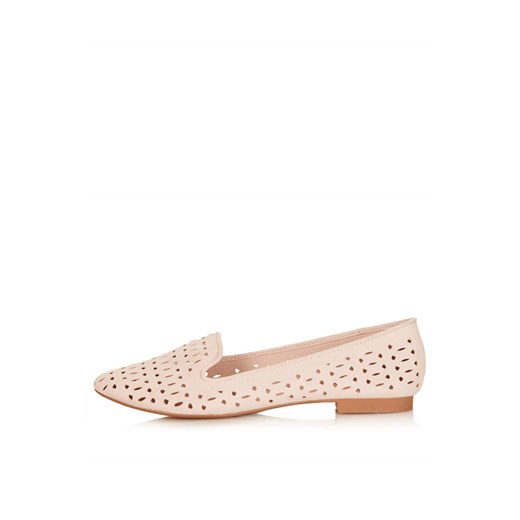 MEEK2 Cut Out Slippers topshop bezowy 