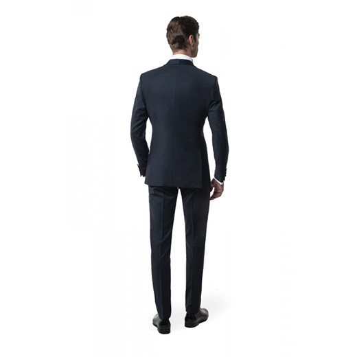Elegancki granatowy garnitur Winman WILDWIN 313 slim fit Recman 182/100/90 Eye For Fashion