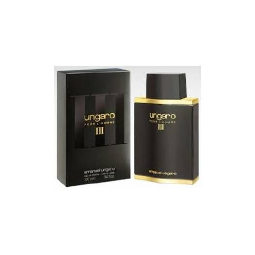 Emanuel Ungaro Ungaro Pour L´Homme III 100ml M Woda toaletowa perfumy-perfumeria-pl szary cedr
