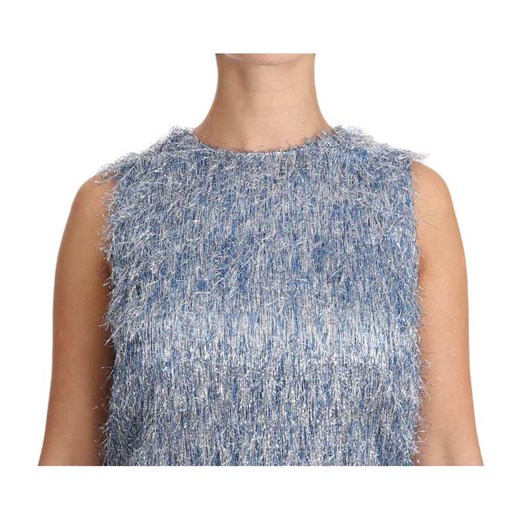 Sukienka niebieska Dolce & Gabbana mini 