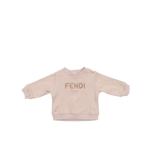 Odzież dla niemowląt Fendi w nadruki różowa dla dziewczynki 