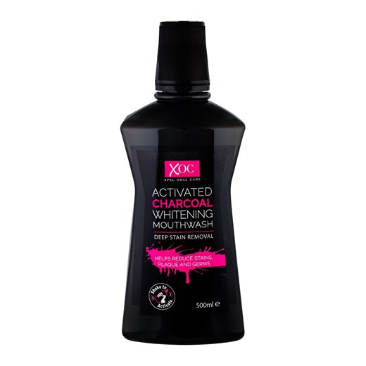 Xpel Oral Care Activated Charcoal Płyn Do Płukania Ust 500Ml Xpel makeup-online.pl
