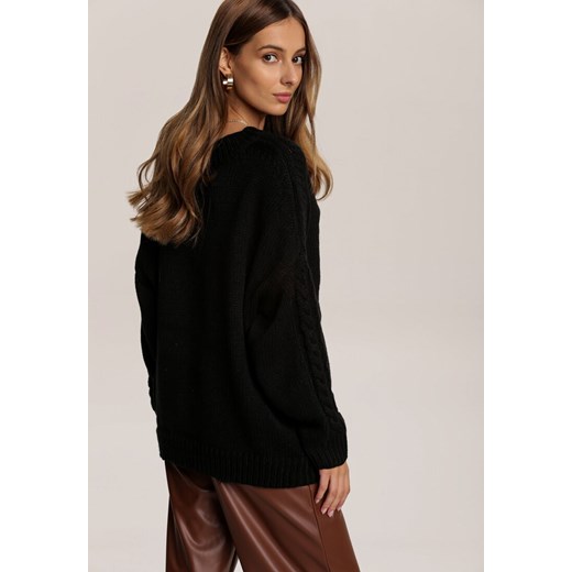 Czarny Sweter Yrelova Renee S/M promocja Renee odzież