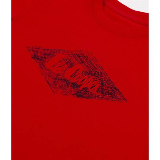 T-shirt chłopięcy z nadrukiem DZ ALI 4376 RED Lee Cooper 140-146 Lee Cooper