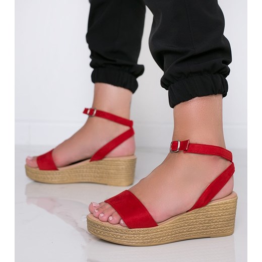 Espadryle damskie casual z klamrą 