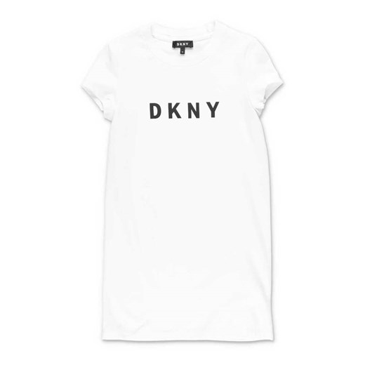 Sukienka dziewczęca DKNY z nadrukami 