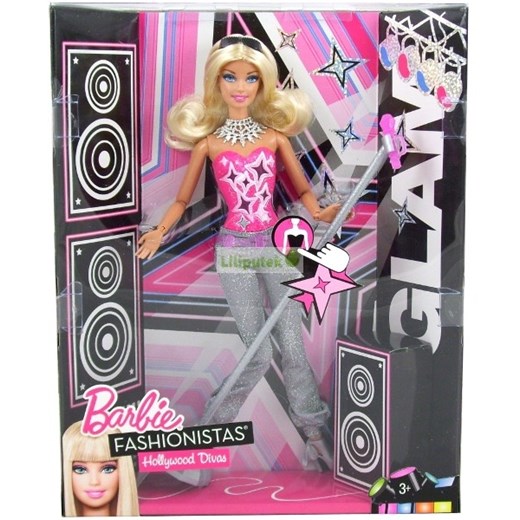 BARBIE Fashionistas szaleństwo świateł